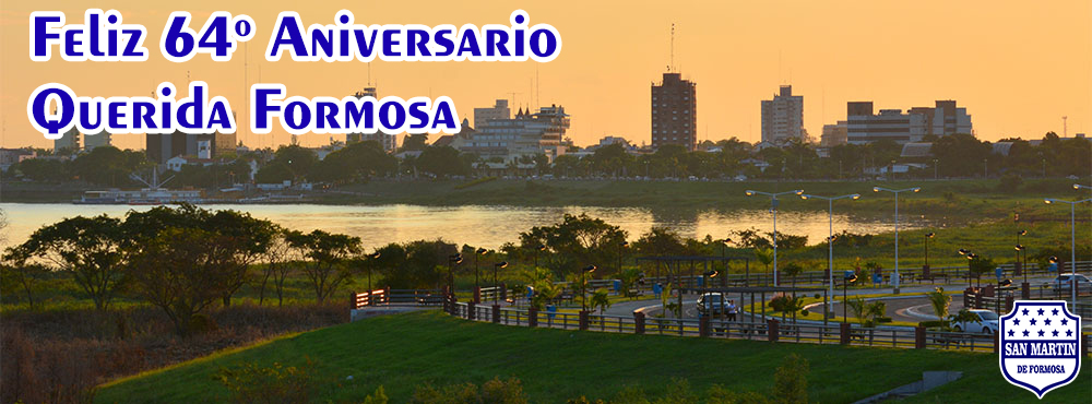 Feliz 64° Aniversario de la Provincialización de Formosa